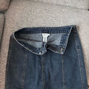 Vintage denim Calvin Klein mini skirt